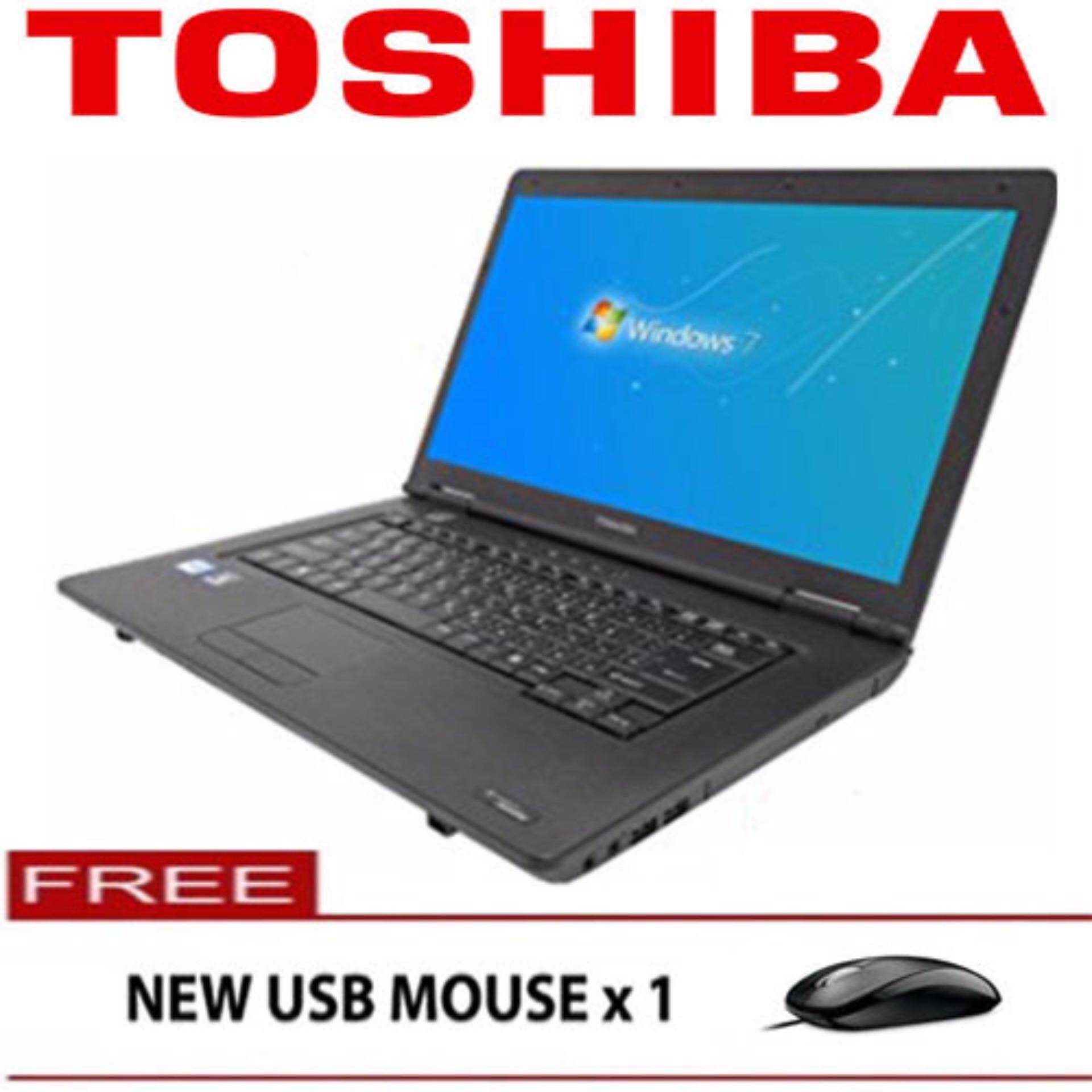 ( Refurbished ) Toshiba Satellite intel core i3 2GB 250GB dvdrw w7pro laptop notebook Malaysia