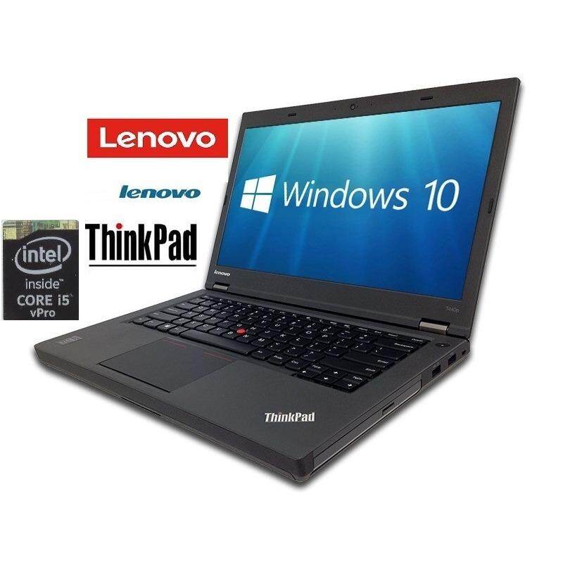 (REFURBISHED)Lenovo ThinkPad T440p Intel core i5 4300M Vpro Processor 2.6GHZ/4GB DDR3/500GB HDD/INTEL HD 4600 GRAPHIC/14DISPLAY/W7 PRO Malaysia