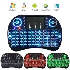 Rii I8 Mini 2.4Ghz Wireless Touchpad Keyboard With Mouse For Pc, Pad, Xbox 360, Ps3, Google Android Tv Box, Htpc, Iptv Malaysia