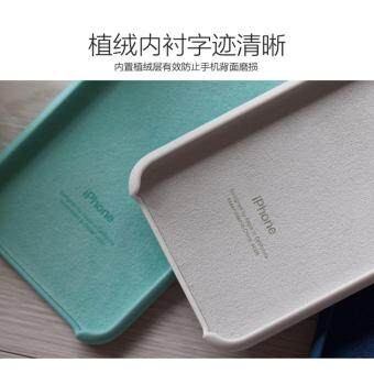 Silicone Protect Back Cover Case For Apple IPhone 7 Plus (OceanBlue) Julai 2018 - 5 Silicone Protect Back Cover Case For Apple iPhone 7 plus (OceanBlue) - 5