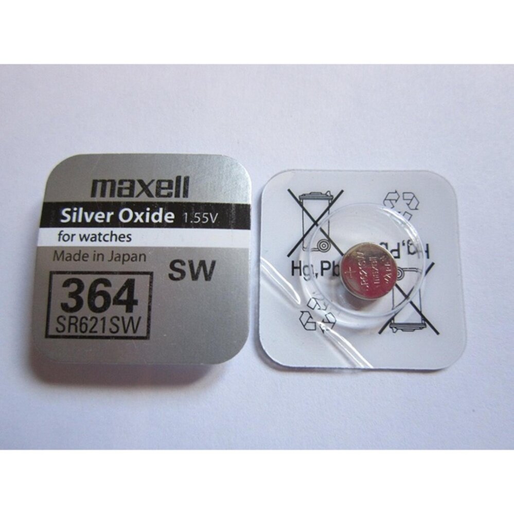 SR621SW GENUINE Maxell Silver Oxide Battery 1.55V Malaysia