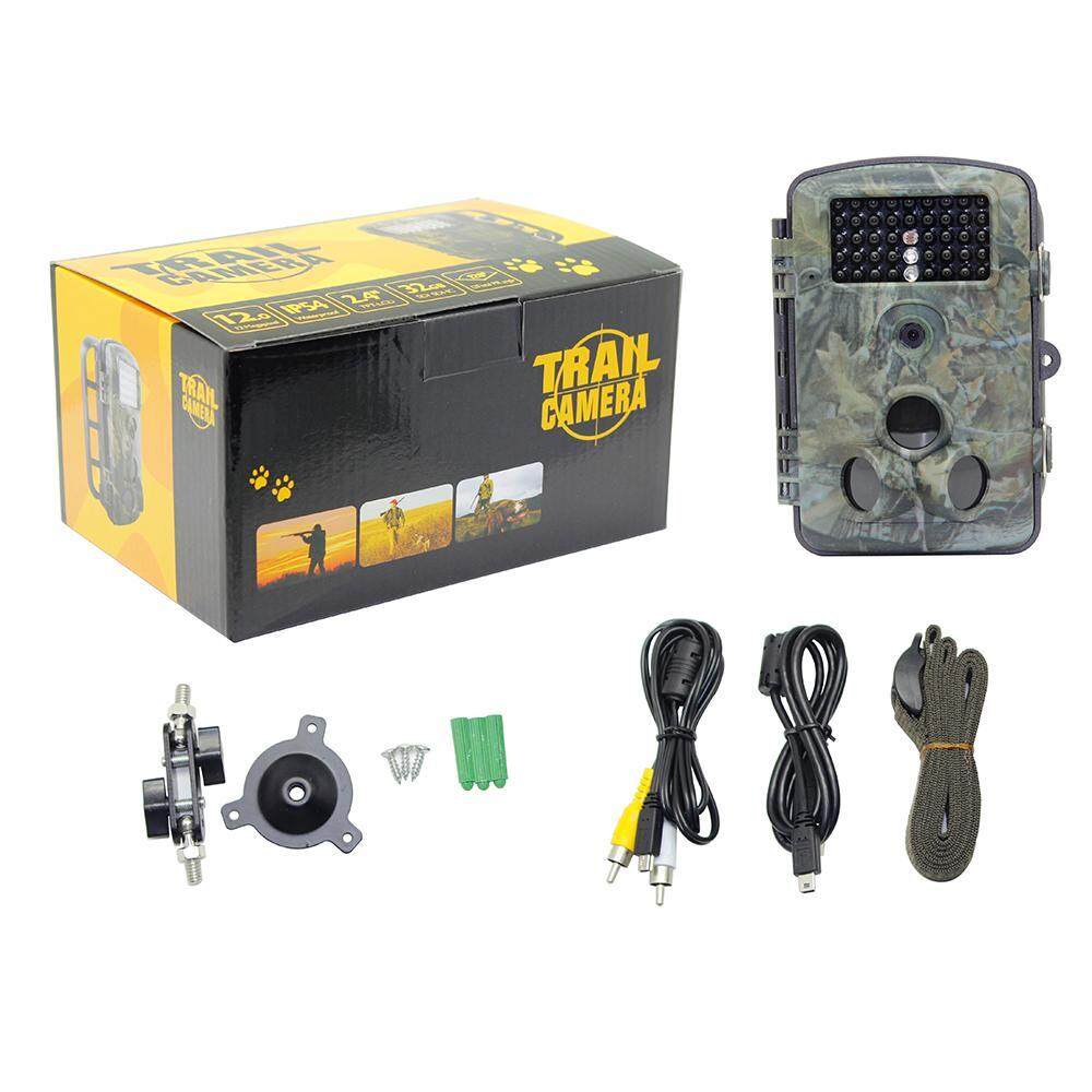 Teekeer Game And Trail Hunting Camera 12MP 1080P HD With Time Lapse 65ft 120° Wide Angle Infrared Night Vision 42pcs IR LEDs 2.4″ LCD Screen Scouting Camera Digital Surveillance Camera – intl