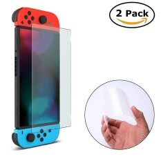 Teekeer Nintendo Switch Tempered Screen Protective Glass, Full Coverage Screen Protector For Nintendo Switch 2017, 2 Pack – intl