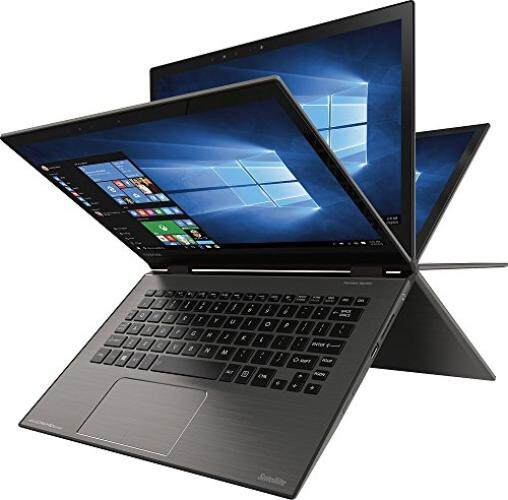 Toshiba - Satellite Radius 2-in-1 12.5 4K Ultra HD Touch-Screen Laptop - Intel Core i7 - 8GB Memory - 512GB SSD - Carbon Gray Malaysia