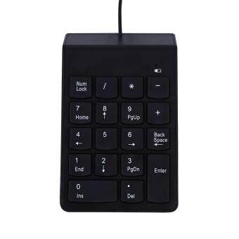 USB Numeric Keypad Mini Number Pad Numpad 18 Keys Keyboard For Laptop Desktop PC Pro Julai 2018 - 2 USB Numeric Keypad Mini Number Pad Numpad 18 Keys Keyboard for Laptop Desktop PC Pro - 2