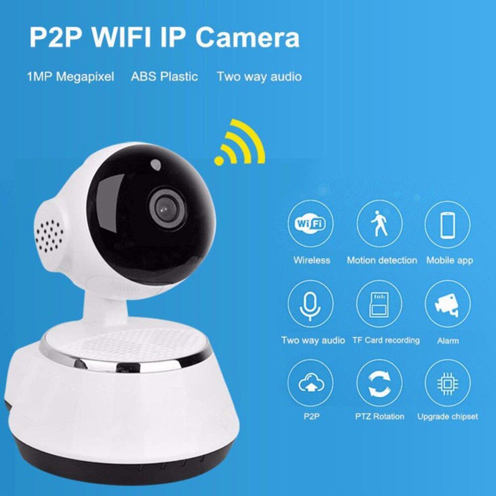 Wireless Wifi Home Monitor Panoramic Night Vision Alarm IP CCTV Camera 1080P
