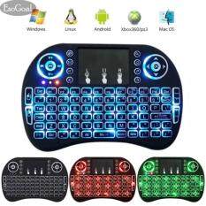 Womdee Triumphant Rii I8 Mini 2.4Ghz Wireless Touchpad Keyboard With Mouse For Pc, Pad, Xbox 360, Ps3, Google Android Tv Box, Htpc, Iptv (Black) Malaysia