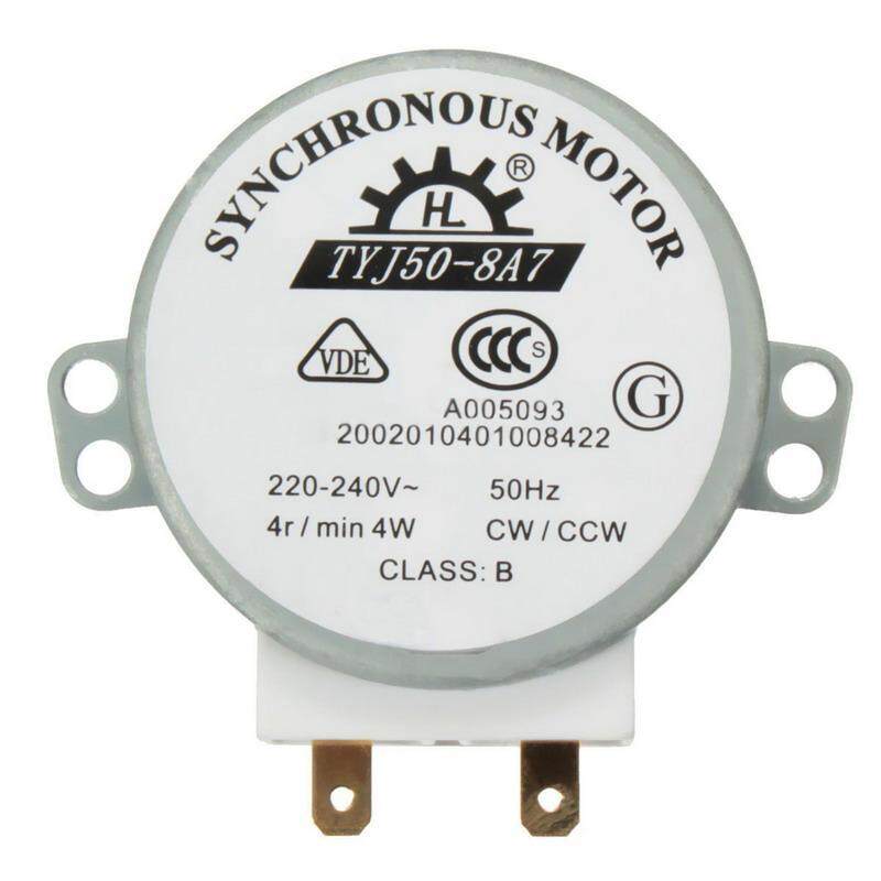Buy 1 PC New AC 220V-240V 50Hz CW/CCW Microwave Turntable Turn Table
Synchronous Motor TYJ50-8A7 D Shaft 4 RPM Malaysia