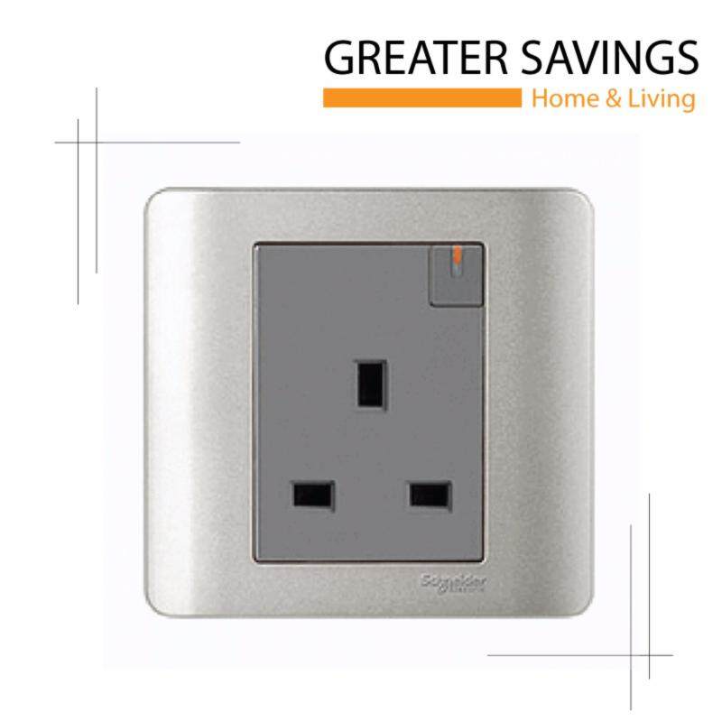 Buy 1 x Schneider Zencelo 13A 1 Gang Switched Socket with Ondicator
SILVER Malaysia