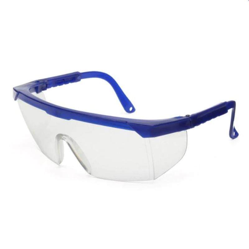 (10PCS) sports goggles labor protection glasses _ dustproof anti impact industrial safety _Blue (free shipping)