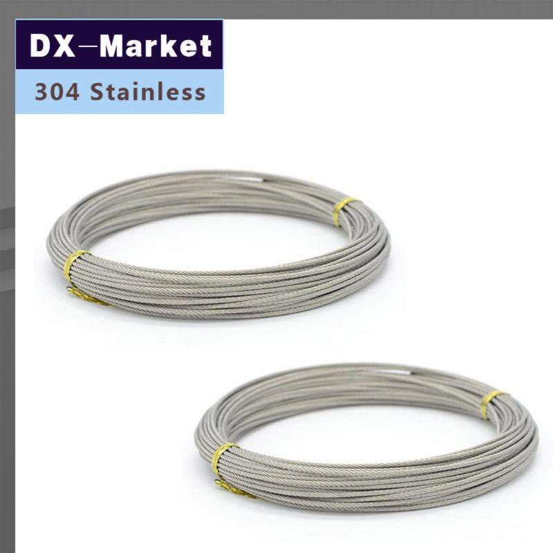Buy 1.5mm wire rope , 50meter/lot , 7*7 , 304 stainless steel wire rope
Anti rust line Malaysia