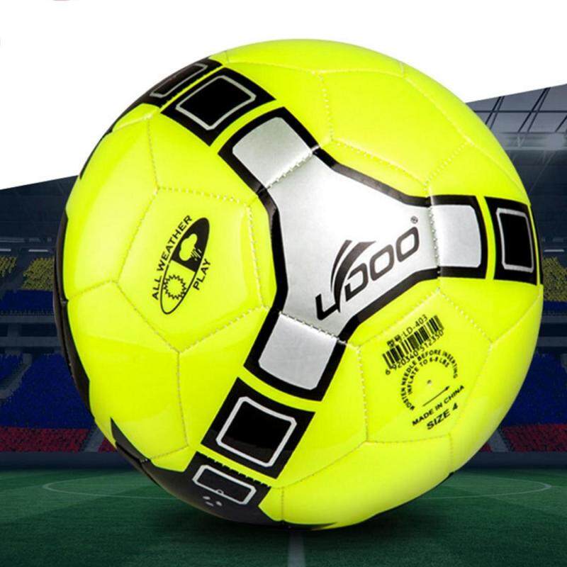 Buy 19cm PU Leather Sewing Wearable Match Football (Green) Malaysia