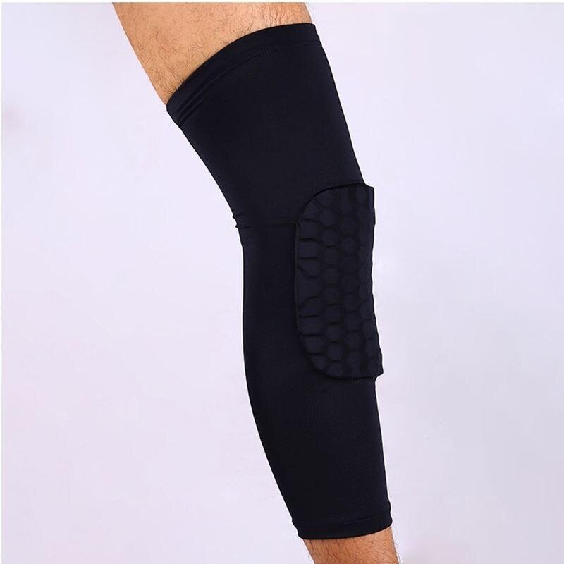 Buy 1pcs Honeycomb Knee Pad Crashproof Antislip Basketball Leg Long Sleeve Protector Malaysia