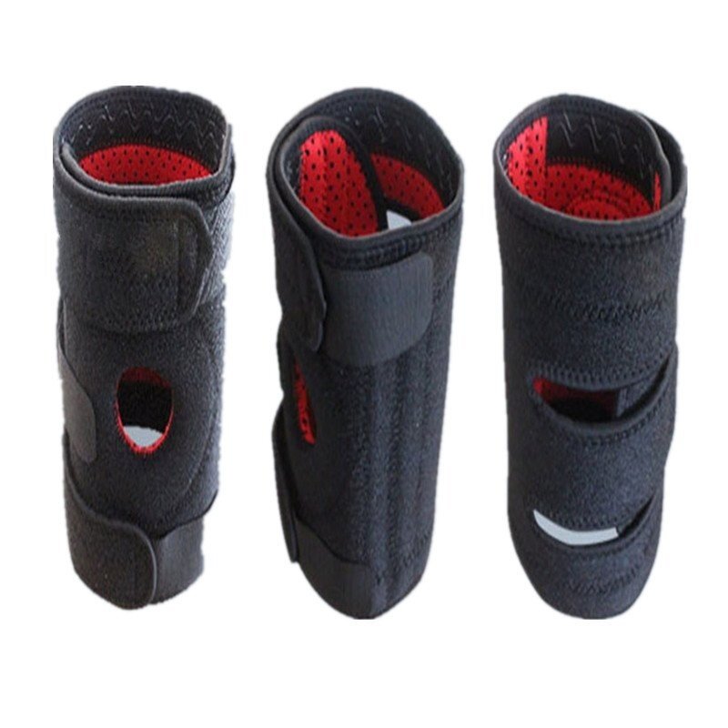 Buy 1pcs Mountaineering Sports cycling Brace knee pad for right leg (Black,Red) Malaysia