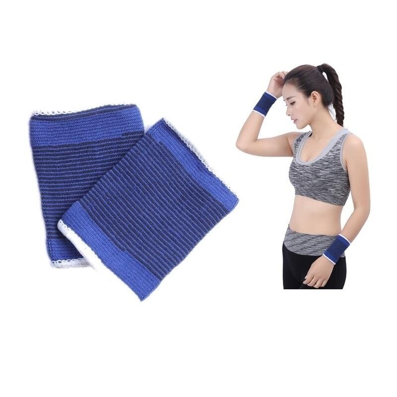 Buy 2 PCS Elastic Sports Thermal Wrist Support Guards, Size: 8 X 10cm Malaysia