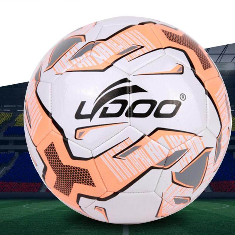 Buy 21.5cm PU Leather Sewing Wearable Match Football (Fluorescent Pink) Malaysia