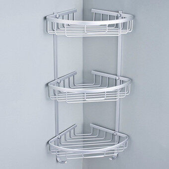 Bathroom Accessories Malaysia 2pcs aluminium hanging bathroom shower accessories corner storage Bathroom Accessories Malaysia 2pcs aluminium hanging bathroom shower accessories corner storage