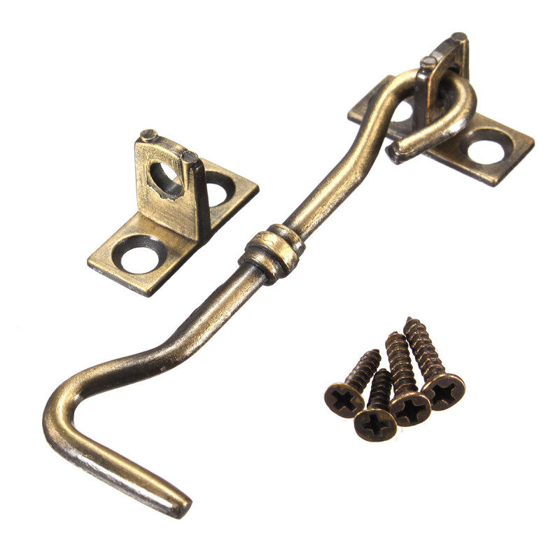 Buy 3 Cabinet Door Showcase Holder Window Latch Hook & Eye
Wind-Proof Silent Lock Bronze Malaysia