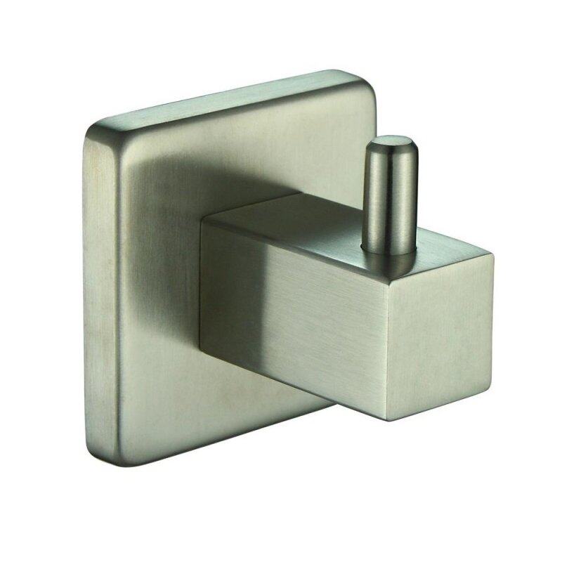 304 Satin Finish Single Robe Hook Fanski FK-304103SS (Silver)
