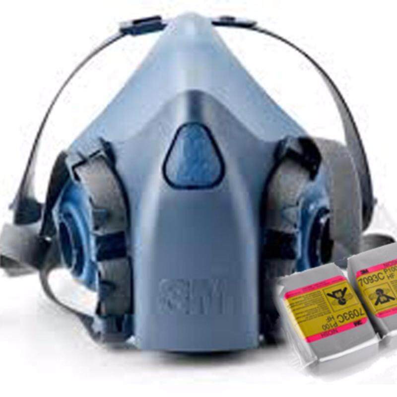 Buy 3M 7502 Half Facepiece + 7093C Acid Gas Cartridge Malaysia