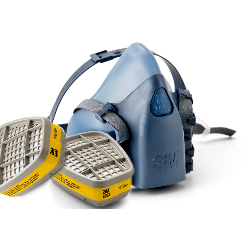 Buy 3M 7502 Half Facepiece Dual Cartridge Respirator + 3M 6003 Acid
Gas/Organic Vapor Cartridge Malaysia