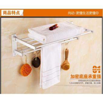 55cm Aluminium Bathroom Towel Shelf Mei 2018 - 2 55cm Aluminium Bathroom Towel Shelf - 2