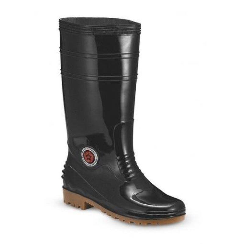 7000B Lined Wellington Boots Black