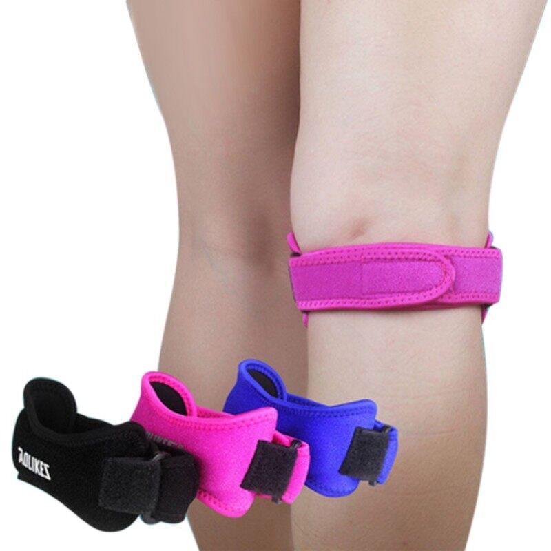 Adjustable Knee Guard Support Knees Pads Patella Protector Belt Sports Knee Brace Strap Band Leg Support Brace Guard Pad