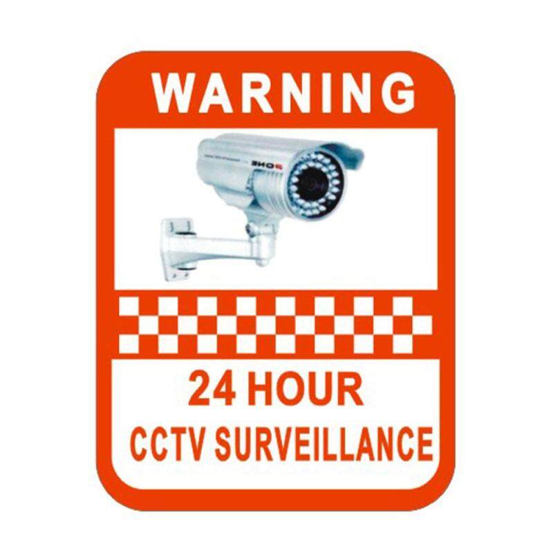 Buy Angel-Home CCTV Monitoring Warning Sign Sticker Decal Surveillance Security Alarm Malaysia