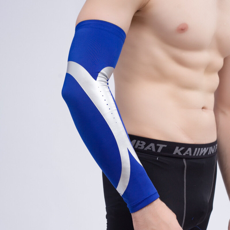 Anti-shedding energy bar sports arm professional non-slip breathable high elastic sports protective (Size:XL) A11YDHJ0689