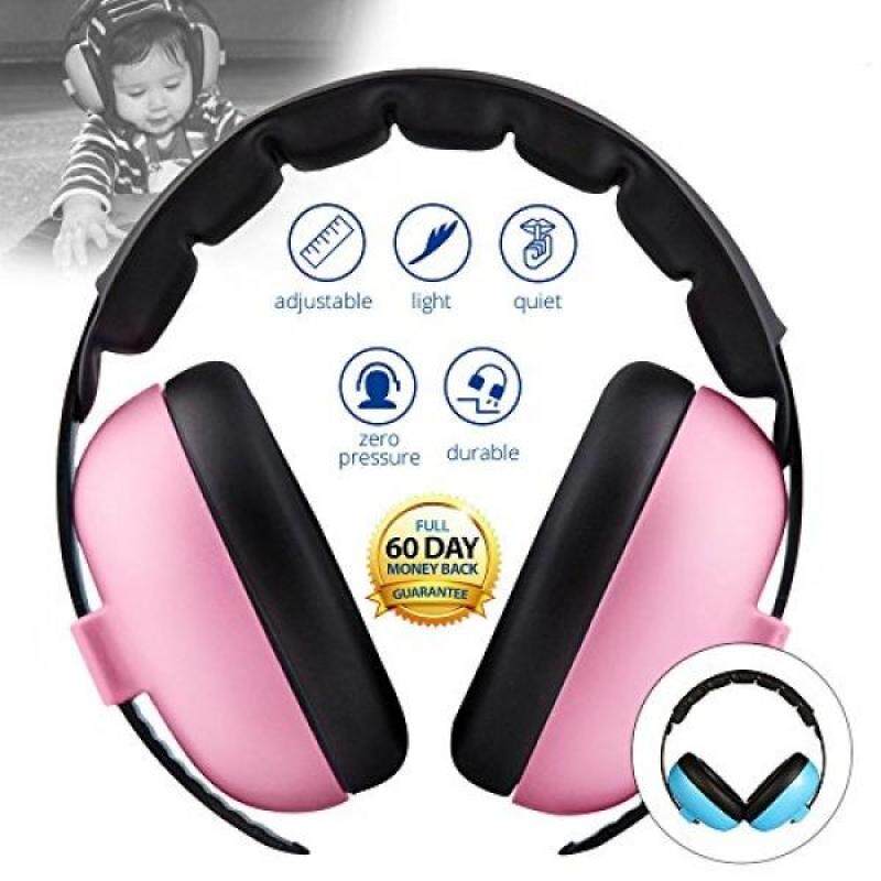 Baby Noise Cancelling HeadPhones, Baby Earmuffs, Baby Headphones, Baby Ear Protection, Baby headphones noise reduction, Pink