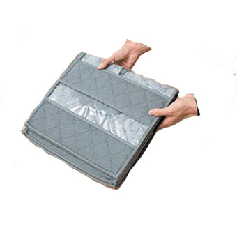 Bamboo Charcoal Clothes Storage Bag Organizer Case Box 65L Jun 2018 - 3 Bamboo Charcoal Clothes Storage Bag Organizer Case Box 65L - 3