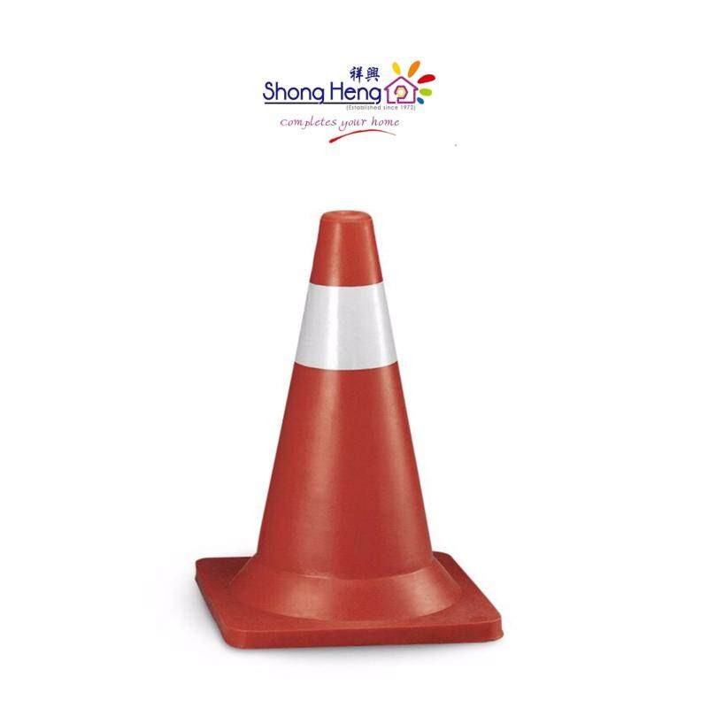 Black/Red Base 30” Safety Cone - Red