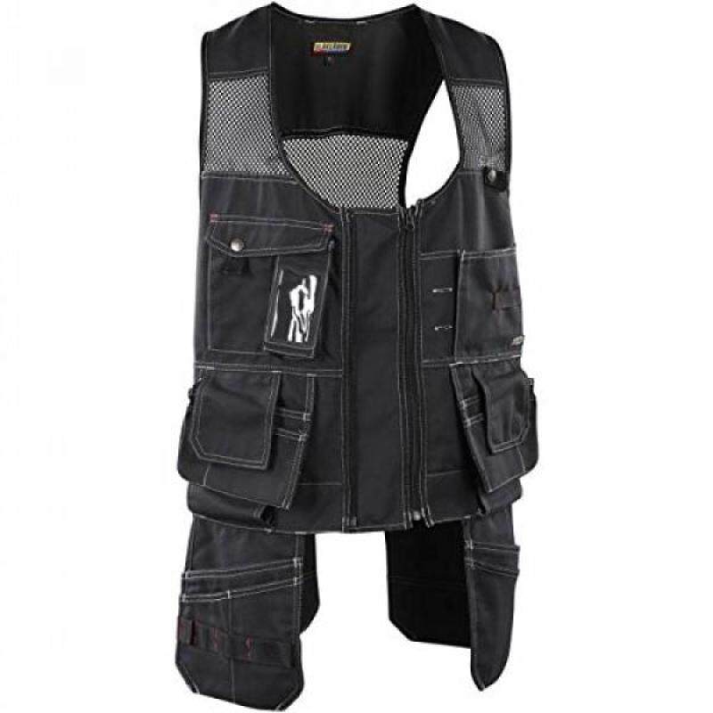 Blaklader 310013809900XXL Vest Craftman Size In XXL, Black