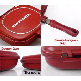 Bliss Happy Call Deep Duplex Pan 32cm / Oven Effect / Double Sidedpan / Non-stick / Made In Korea / Kitchen Cook / Cook Ware /Kitchen & Dining (As Seen On TV) Mei 2018 - 2 Bliss Happy Call Deep Duplex pan 32cm / oven effect / double sidedpan / Non-stick / Made in korea / kitchen cook / Cook ware /Kitchen & dining (As Seen On TV) - 2