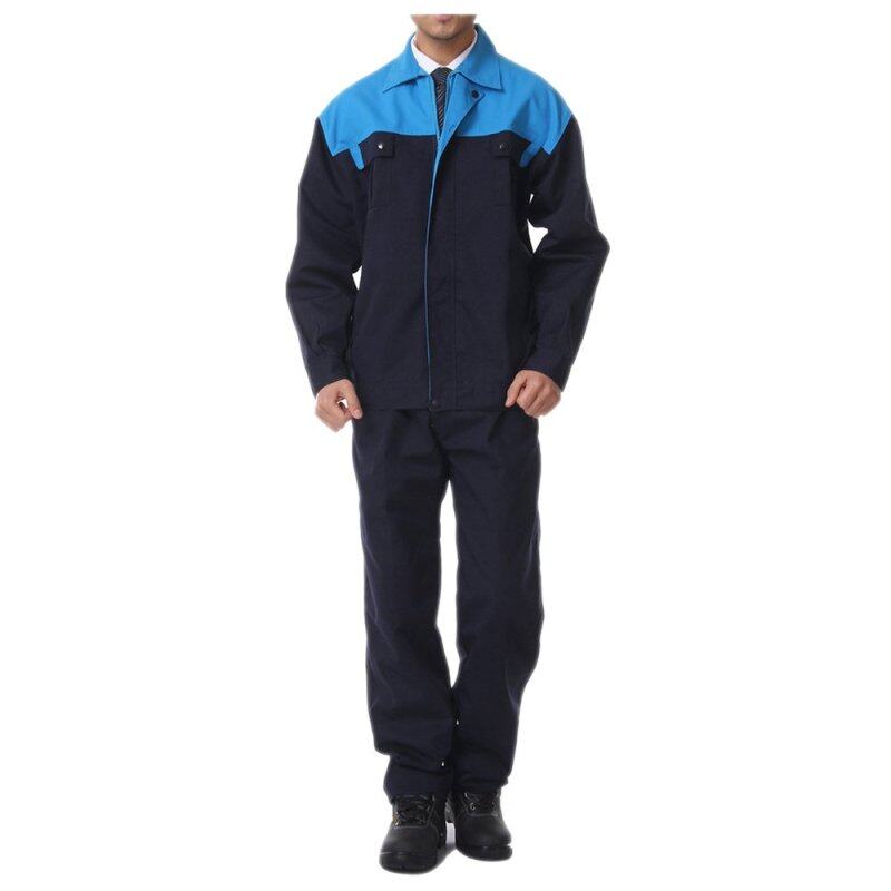 Buy Blue Shoudler Working Protective Gear Uniform Welder Jacket Int:S Malaysia
