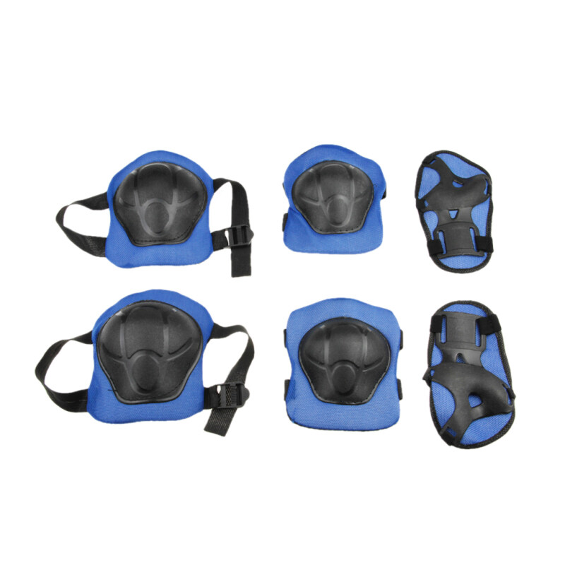 Buy Brand New Childrens Professional 6 PCS Skating Cycling Skateboard
Knee and Elbow Palm Safety Pad Set Protector Knee Wrist Brace
Support Blue Malaysia