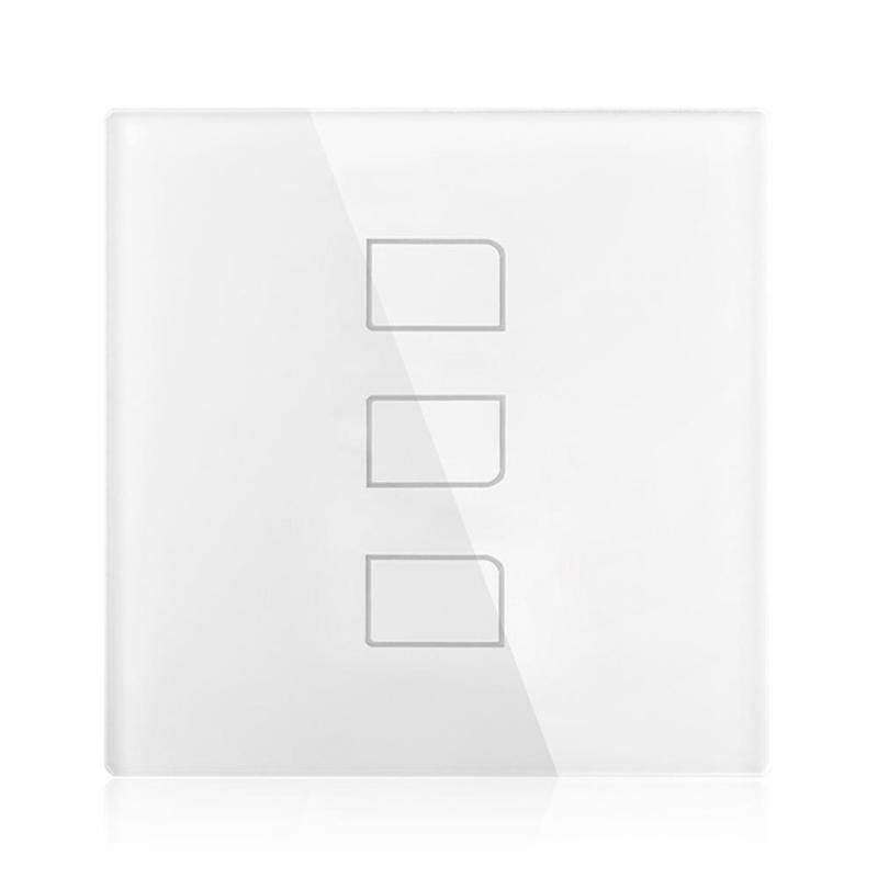 Broadlink TC2 EU Smart Home Touch Panel Light Switch 3 Channels
Control (White)