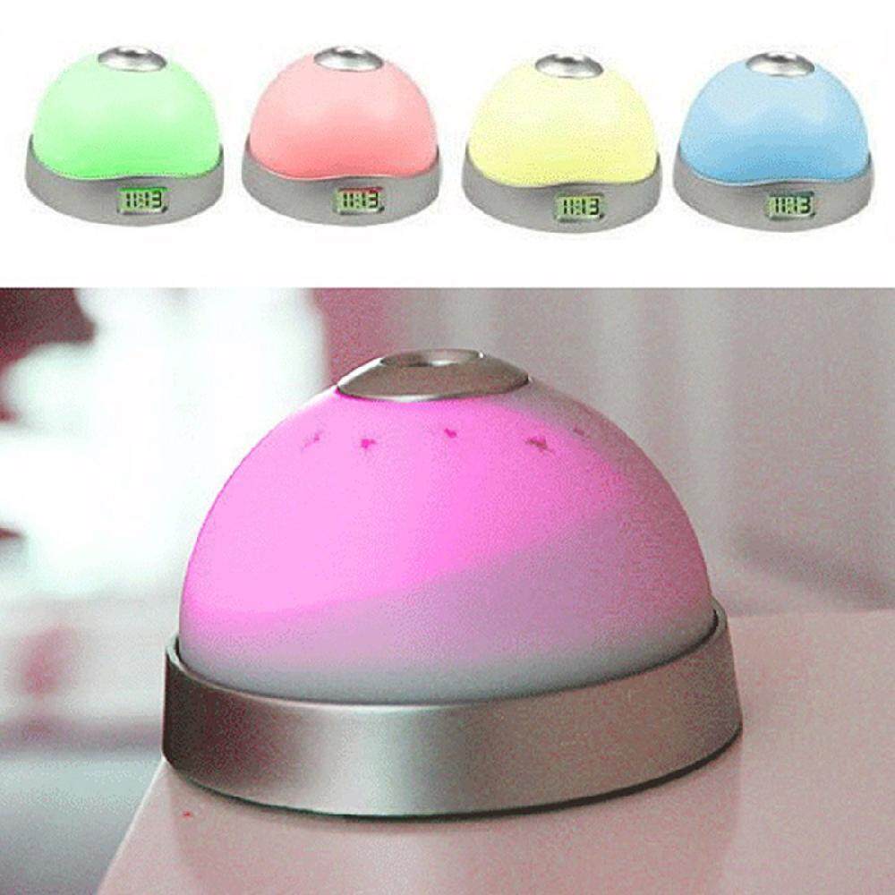 BEAUTIY CITY Digital LED Color-Change Magic Flash Light Star Moon Projection Alarm Clock - intl