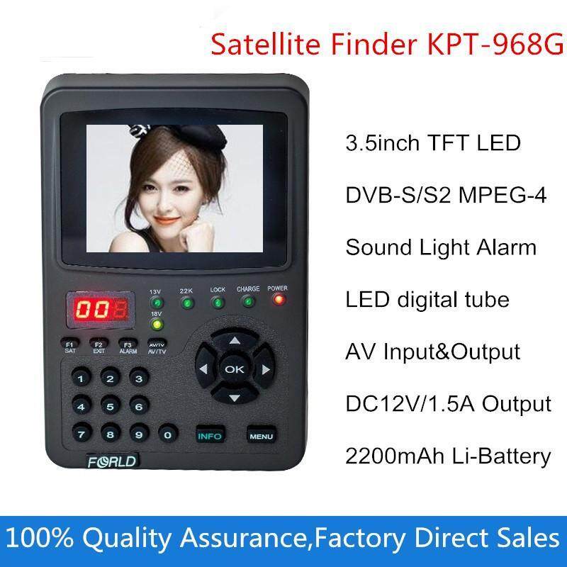 Buy Digital Satllite Finder KPT-968G 3.5Inch TFT LED Handheld
Multifunctional HD Satellite Finder&Monitor Malaysia
