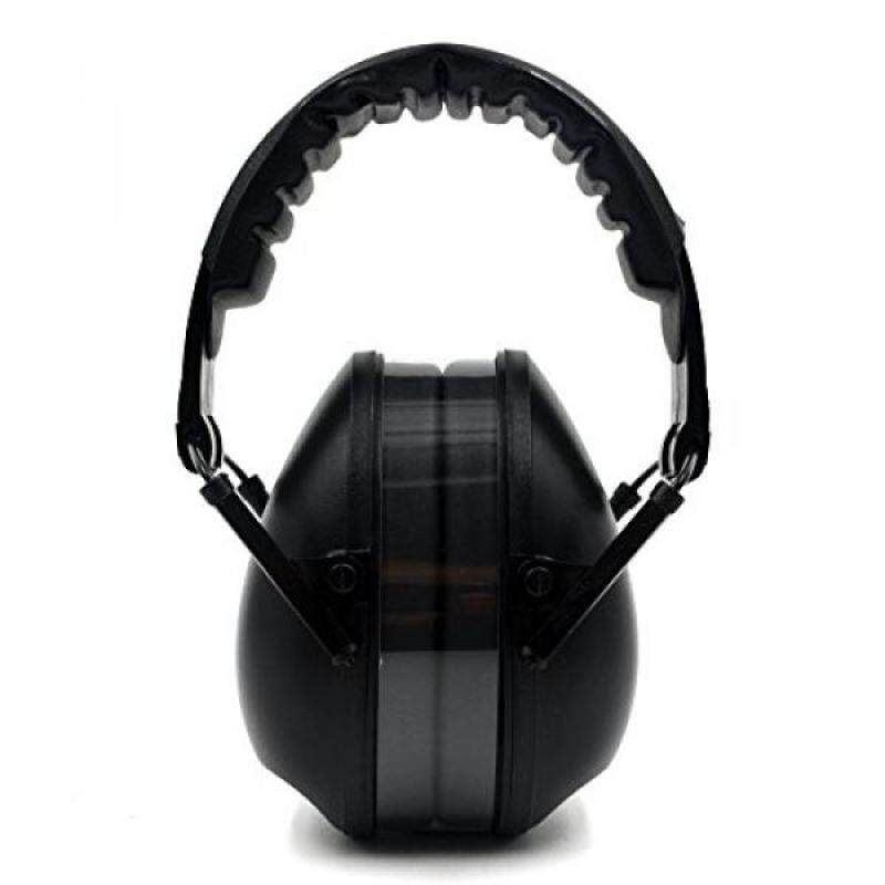 Ear Muffs, Shooting Range Earmuffs Ear Protector NRR 21 Adjustable&Foldable Soundproofing EarMuff Hearing Protection Headphones for Sleeping/Concert/Weeding/Travel/Sensitive Autism(BLACK)