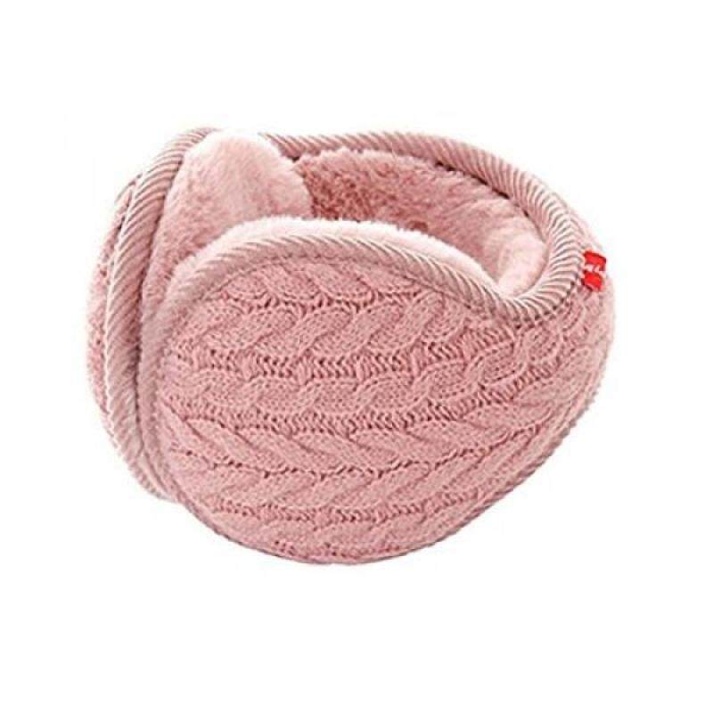 Earmuffs Warm - Unisex Foldable Knit Cashmere Plush-lined Earmuffs Winter Earmuffs for Men & Women