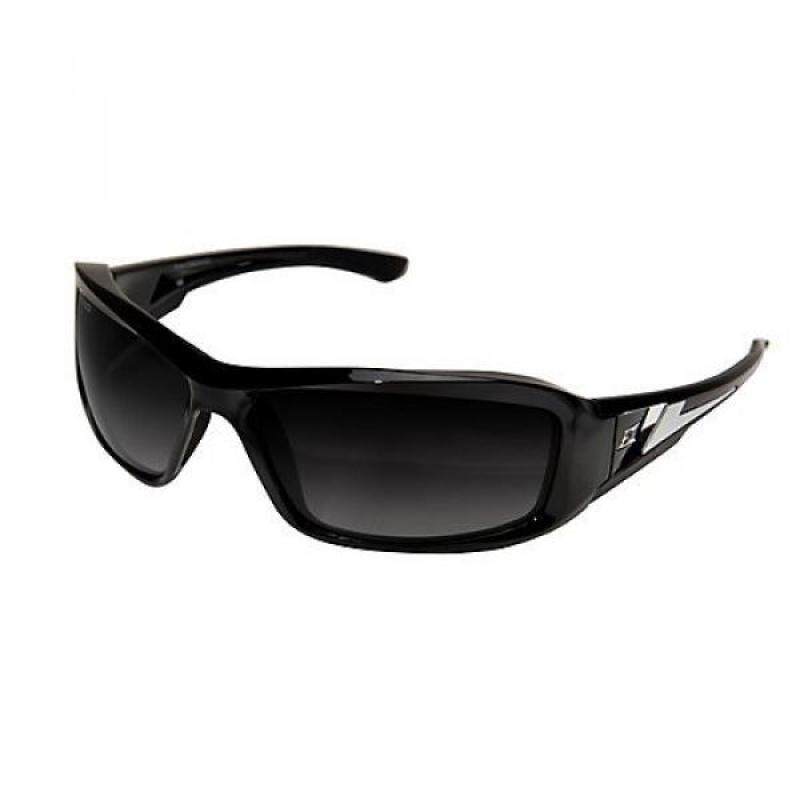 Edge Eyewear TXBG216 Brazeau Safety Glasses Black Frames Gradient Polarized Lens