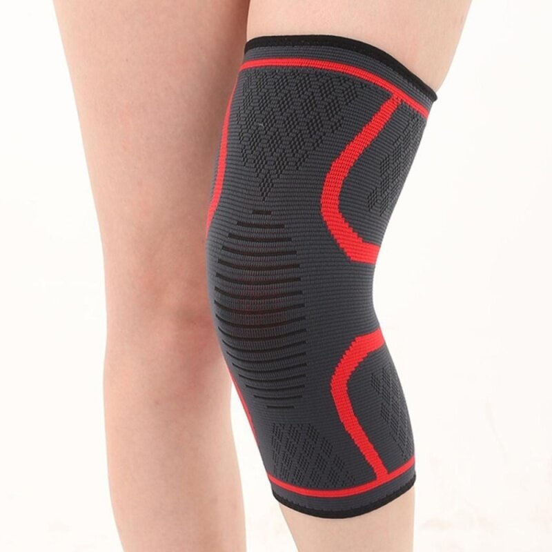 Buy Elastic Sports Ultra Flex Athletics Recovery Compression Sleeve Wrap Knee Pad (Red)-L Malaysia