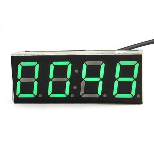 BEAUTIY CITY Electronic clock gree LED microcontroller digital time Light Control Temperature - intl