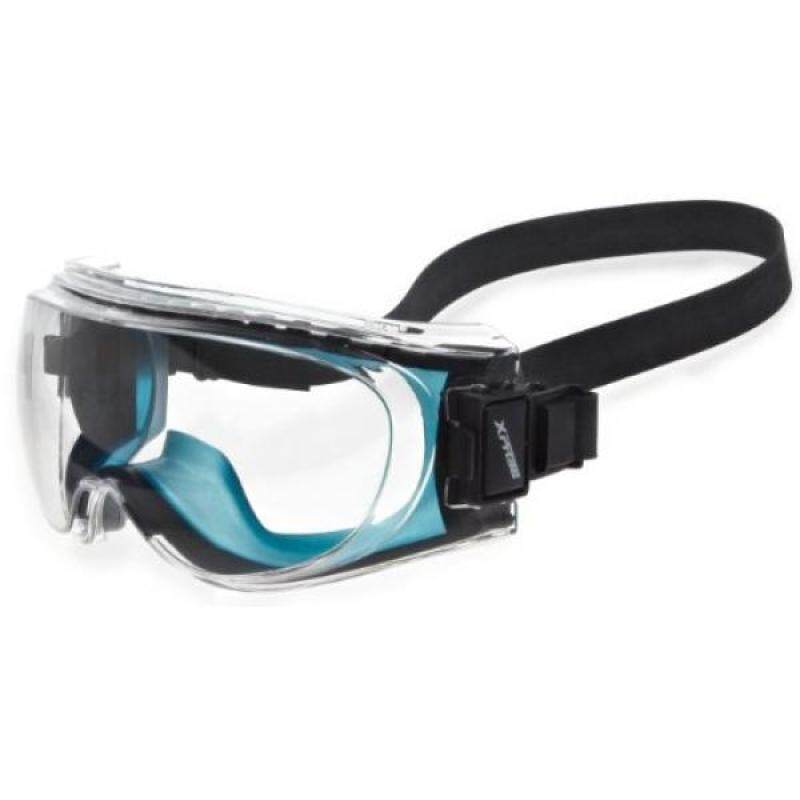 Encon Wraparound Veratti XPR36 Safety Glasses, Clear Lens, Blue Frame (Pack of 1)