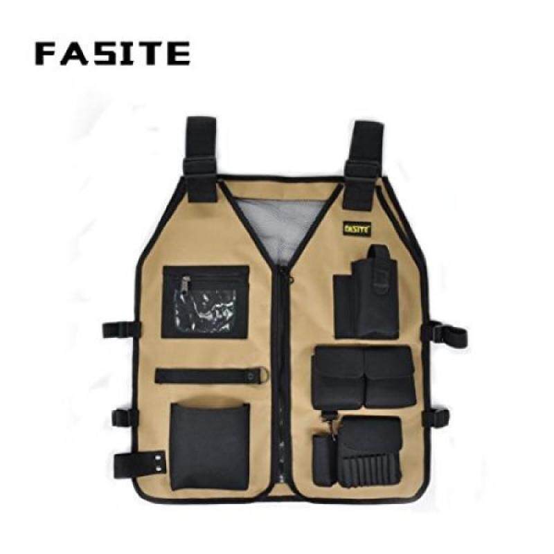 FASITE Work Tool Vest outdoors jacket for carpenter electrician
builder