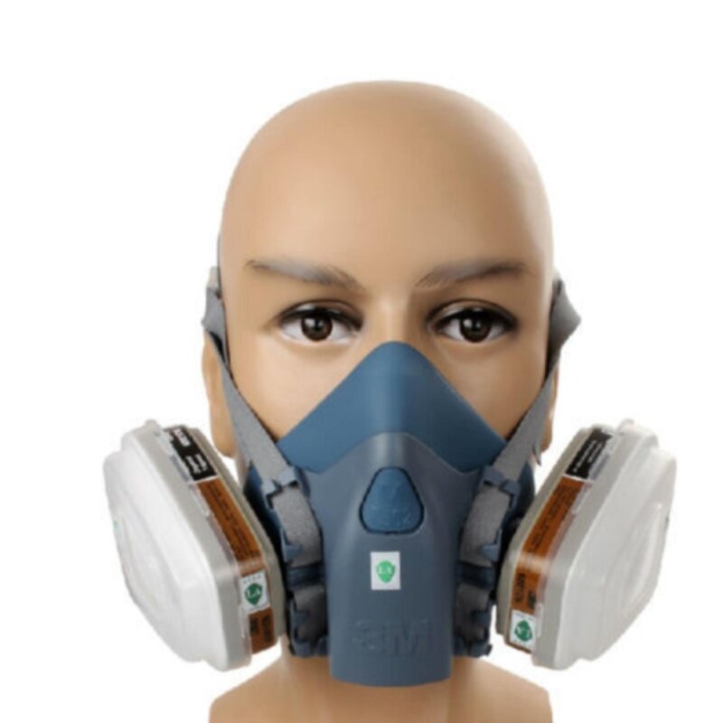Buy Fengsheng 7502 Silicone Half Face Respirator Painting Spraying Face Gas Mask 7 Pcs Set Malaysia