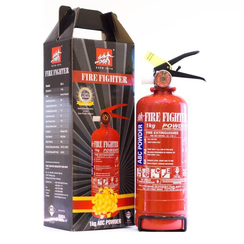 Buy Fire Fighter 1KG Portable Fire Extinguisher (SIRIM & Bomba Approved) Malaysia