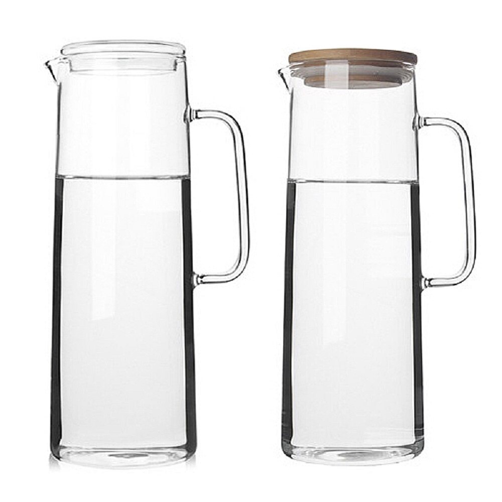 Fisca L Glass Water Carafe Water Jug With Lids Lazada Malaysia - fisca l glass water carafe water jug with lids lazada malaysia -